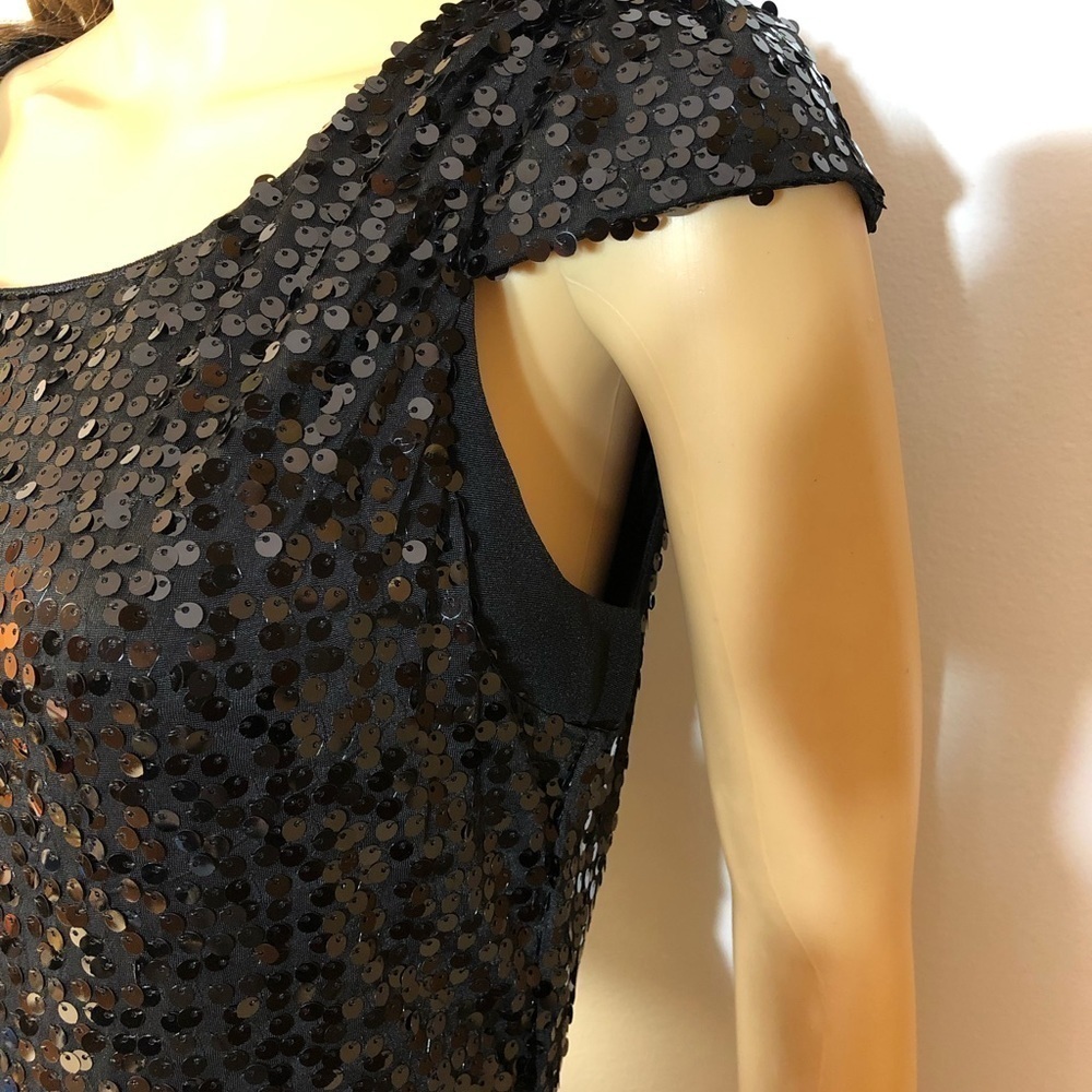 LBD Delia’s Black sequined special occasion dress - Picture 4 of 10
